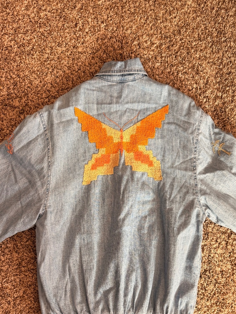 MOTHER The Put Me In Coach Denim Jacket - Picture 6 of 8